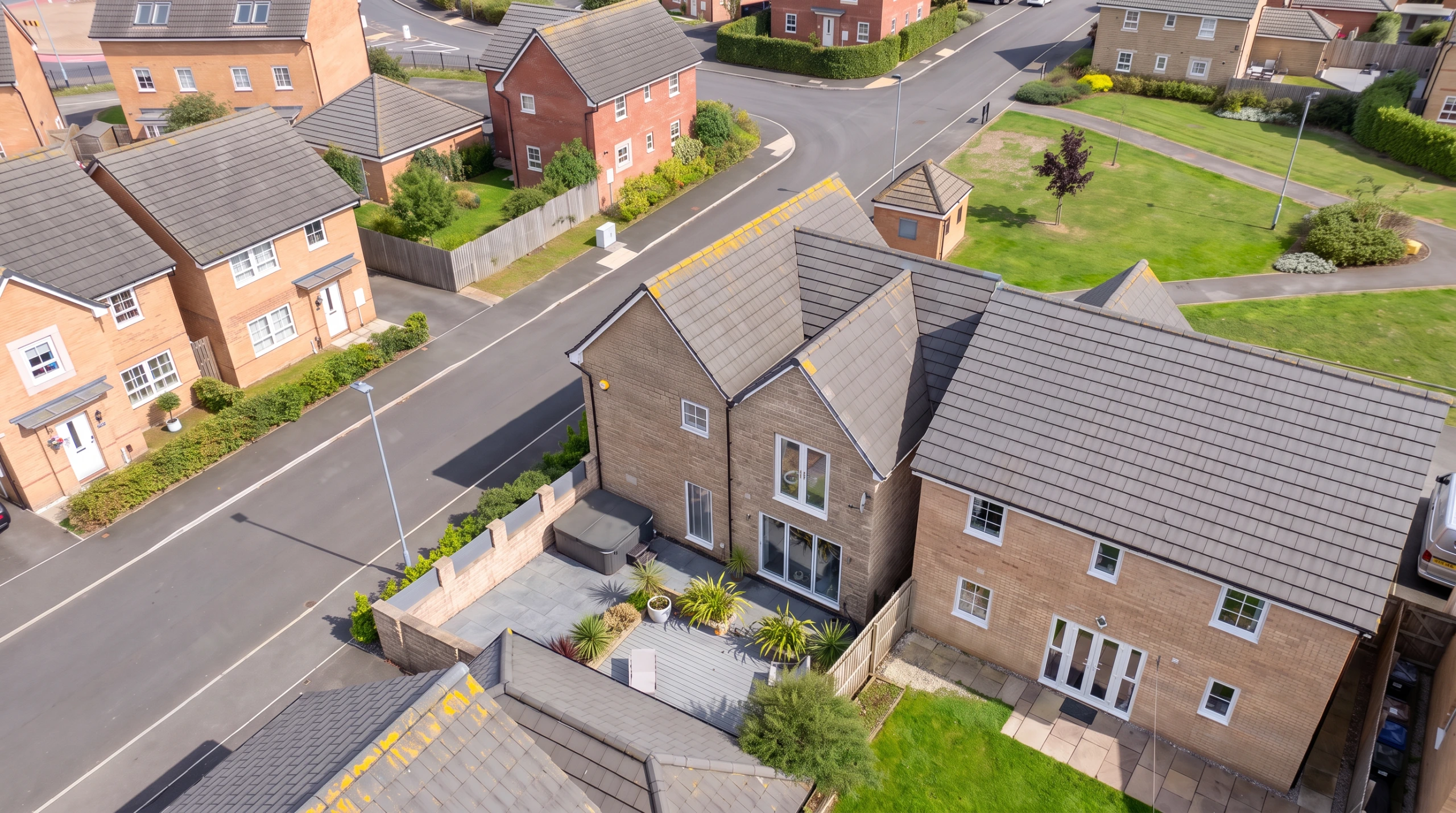 Architectural design services for a two-storey infill extension in Royston, Barnsley.