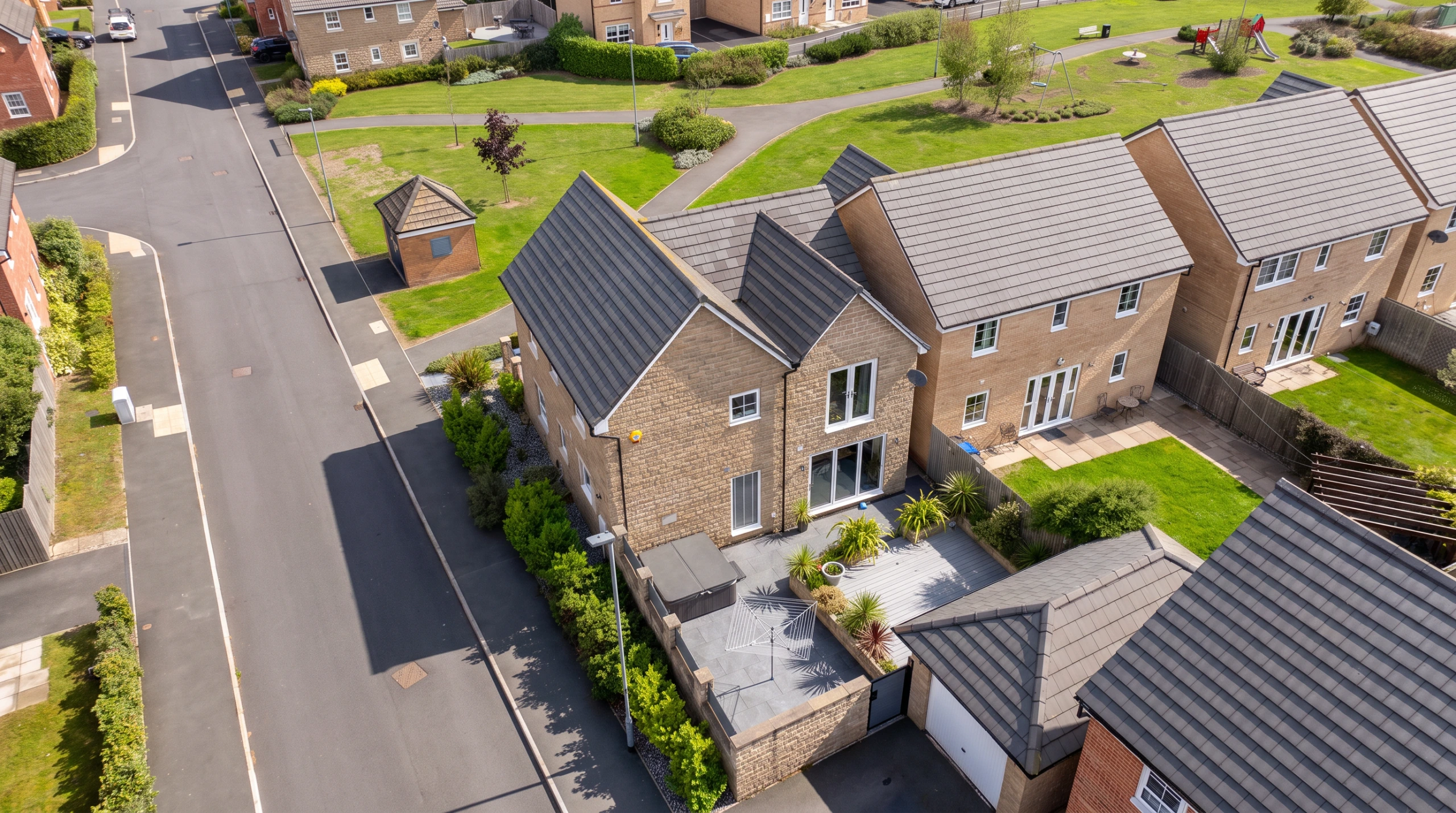 Architectural design services for a two-storey infill extension in Royston, Barnsley.