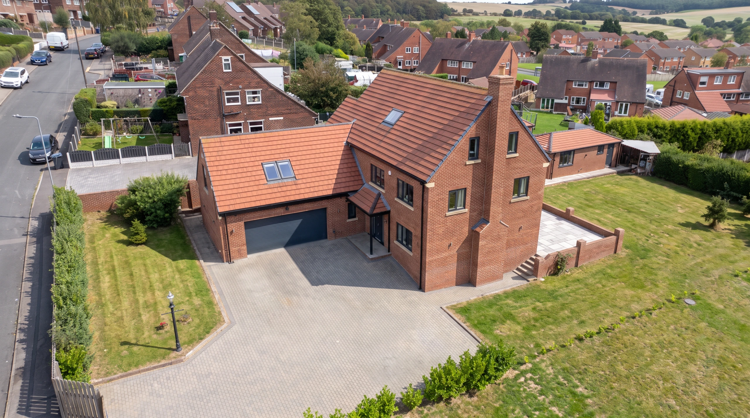 Architectural design services for a new build detached house in Barnsley.