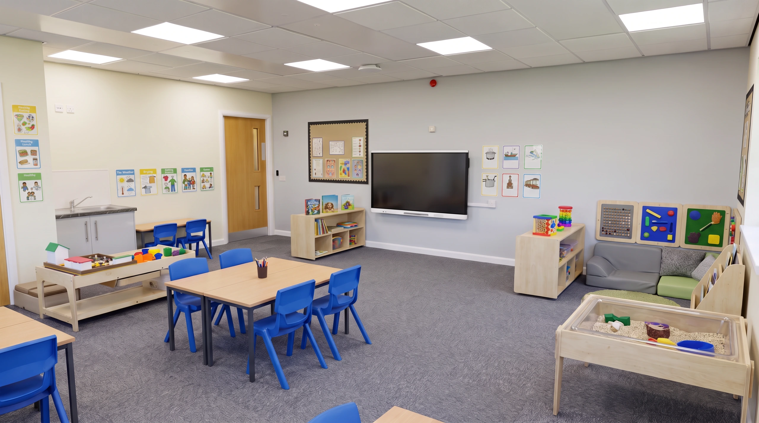 Architectural design for the reconfiguration and refurbishment of Hammer Lane Academy, Wakefield