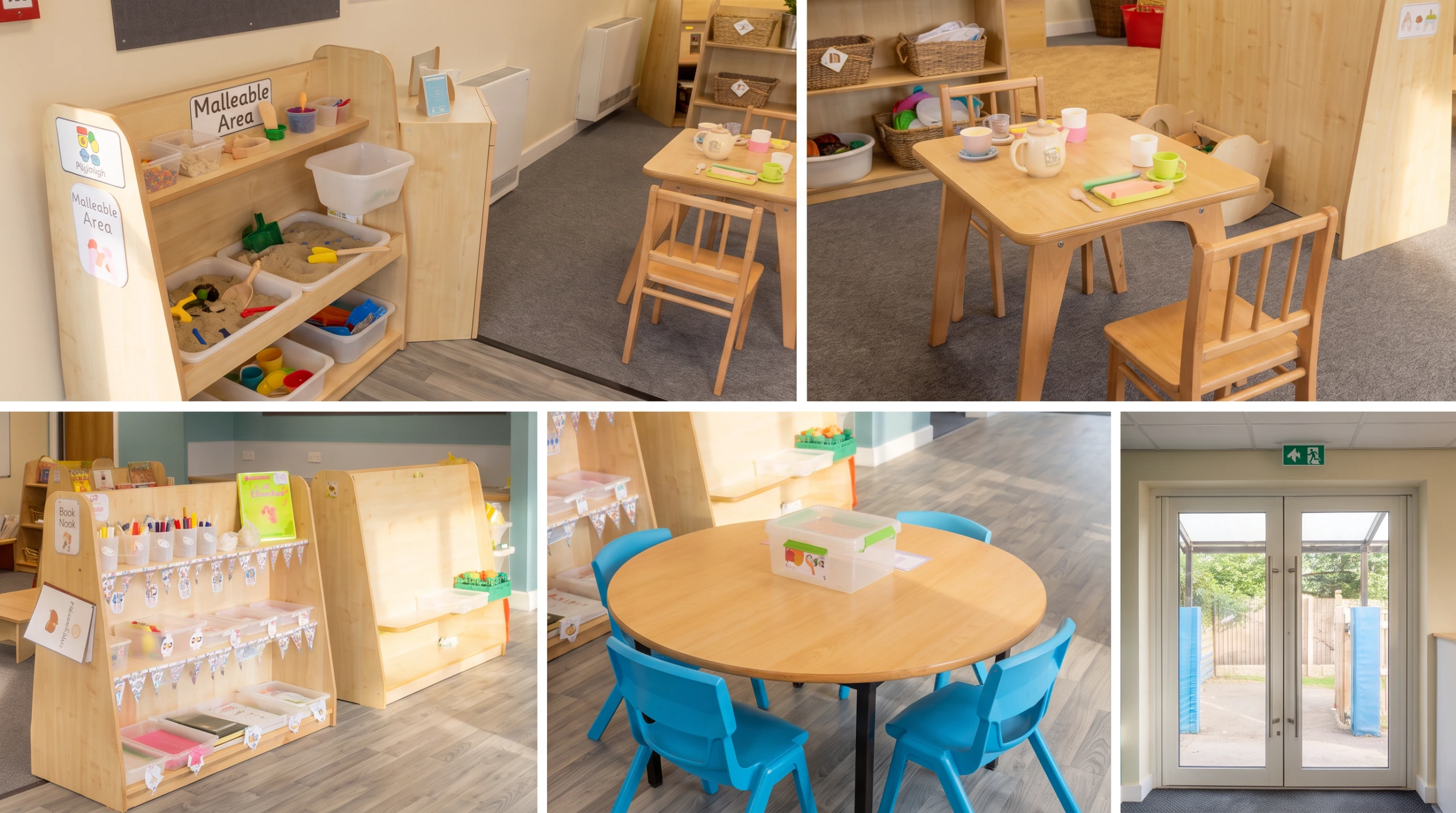 New-build reception classroom at Ackworth Mill Dam School.