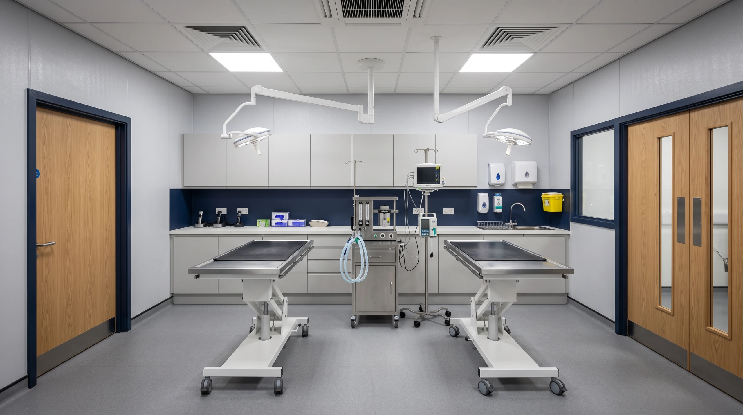 Architectural design services for a new build veterinary hospital.