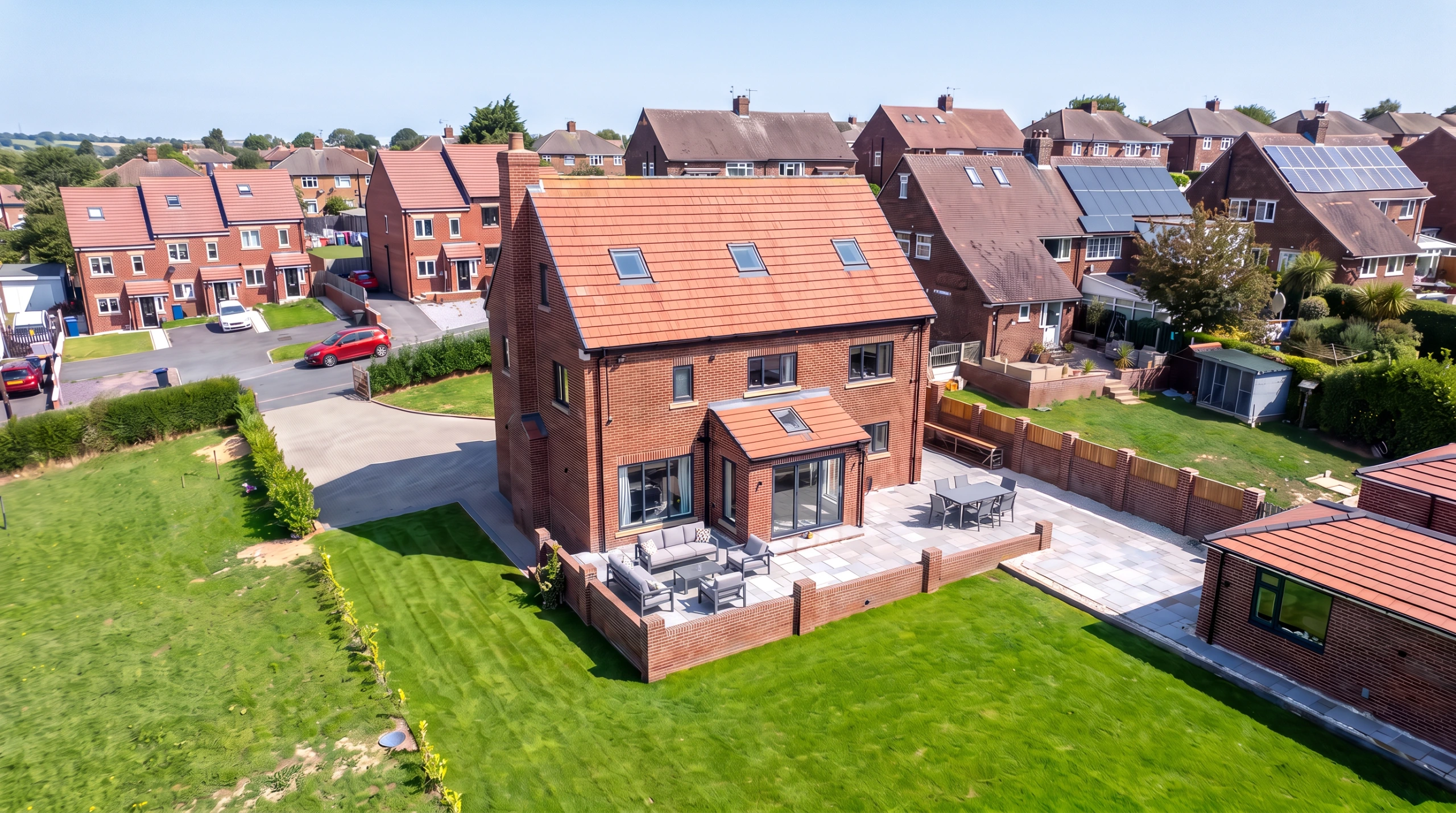 Architectural design services for a new build detached house in Barnsley.