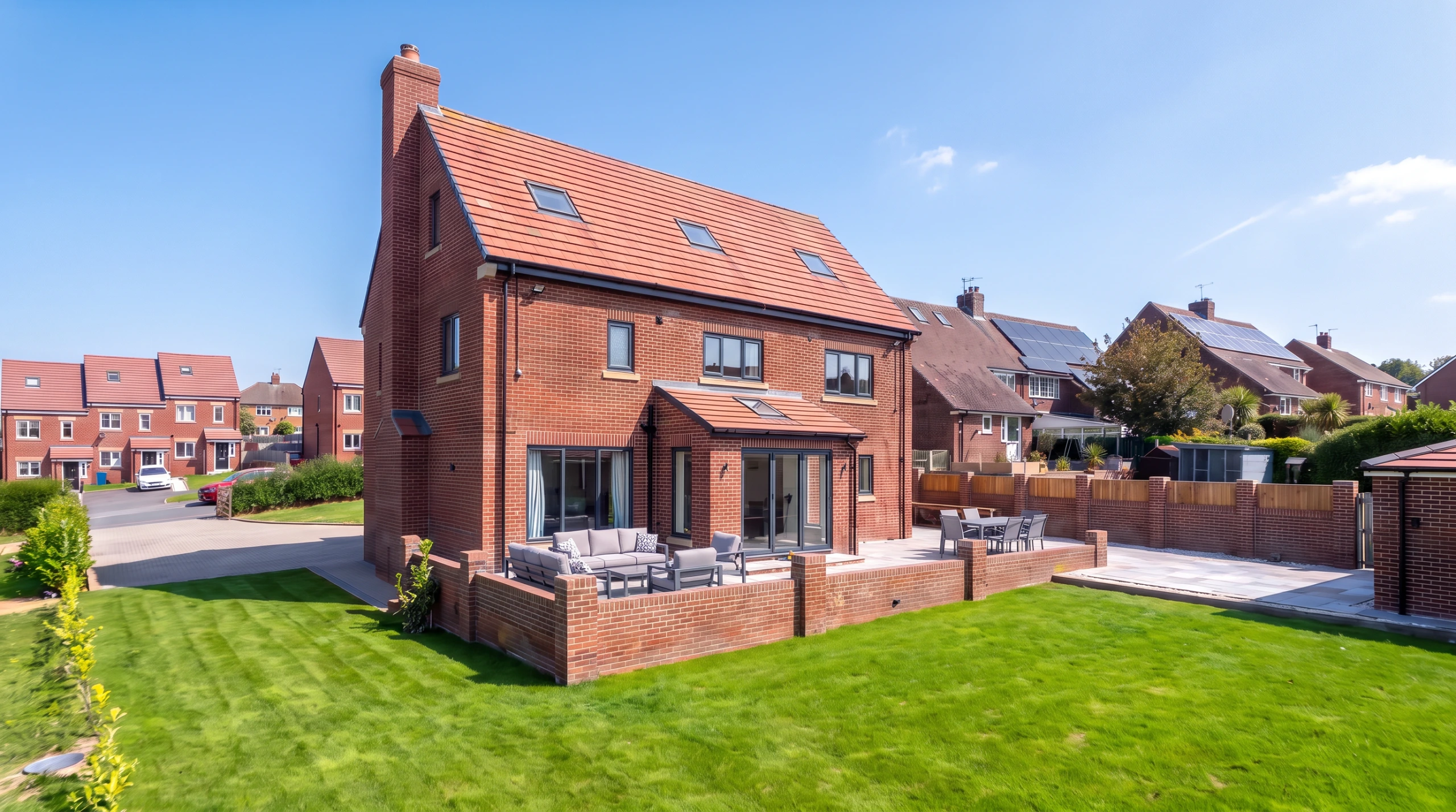 Architectural design services for a new build detached house in Barnsley.
