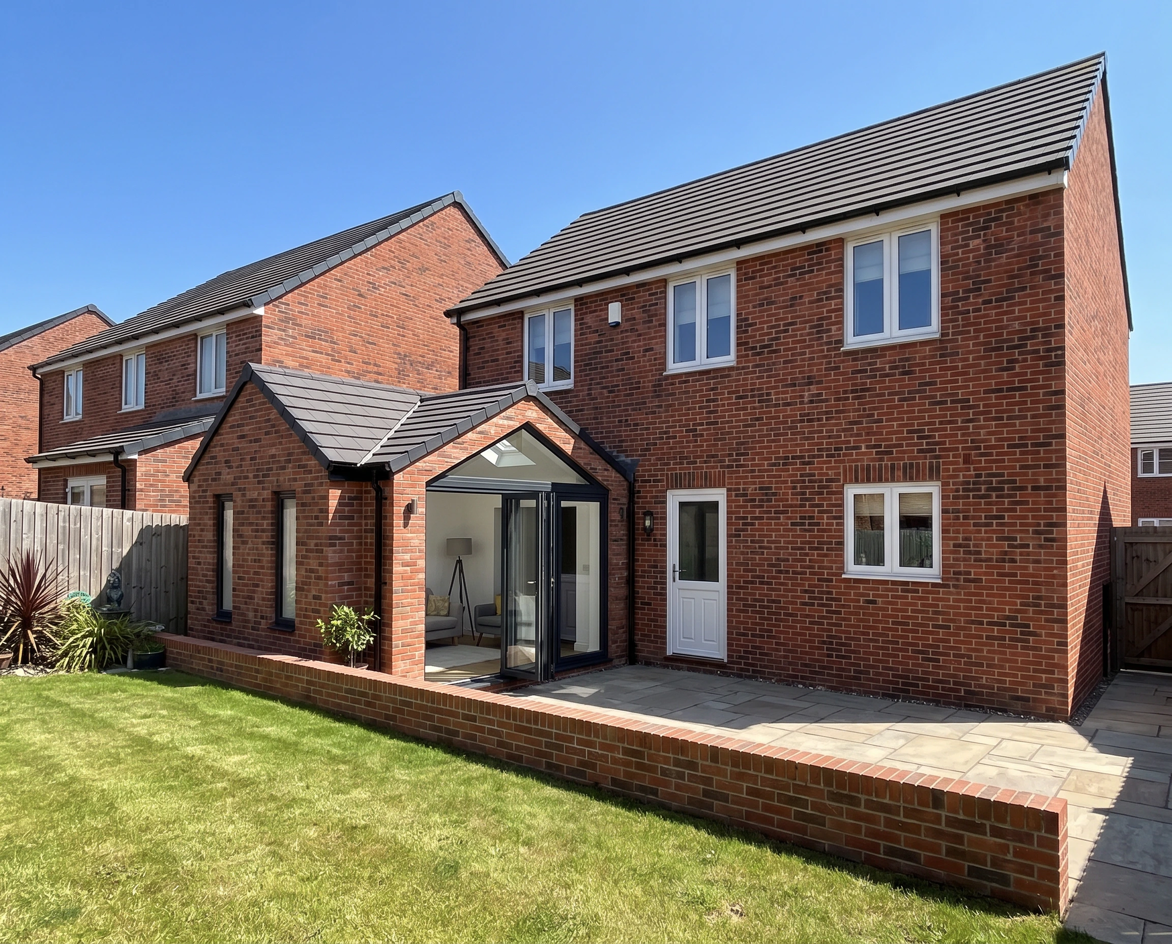 An image of an extension to a residential dwelling in Barnsley.
