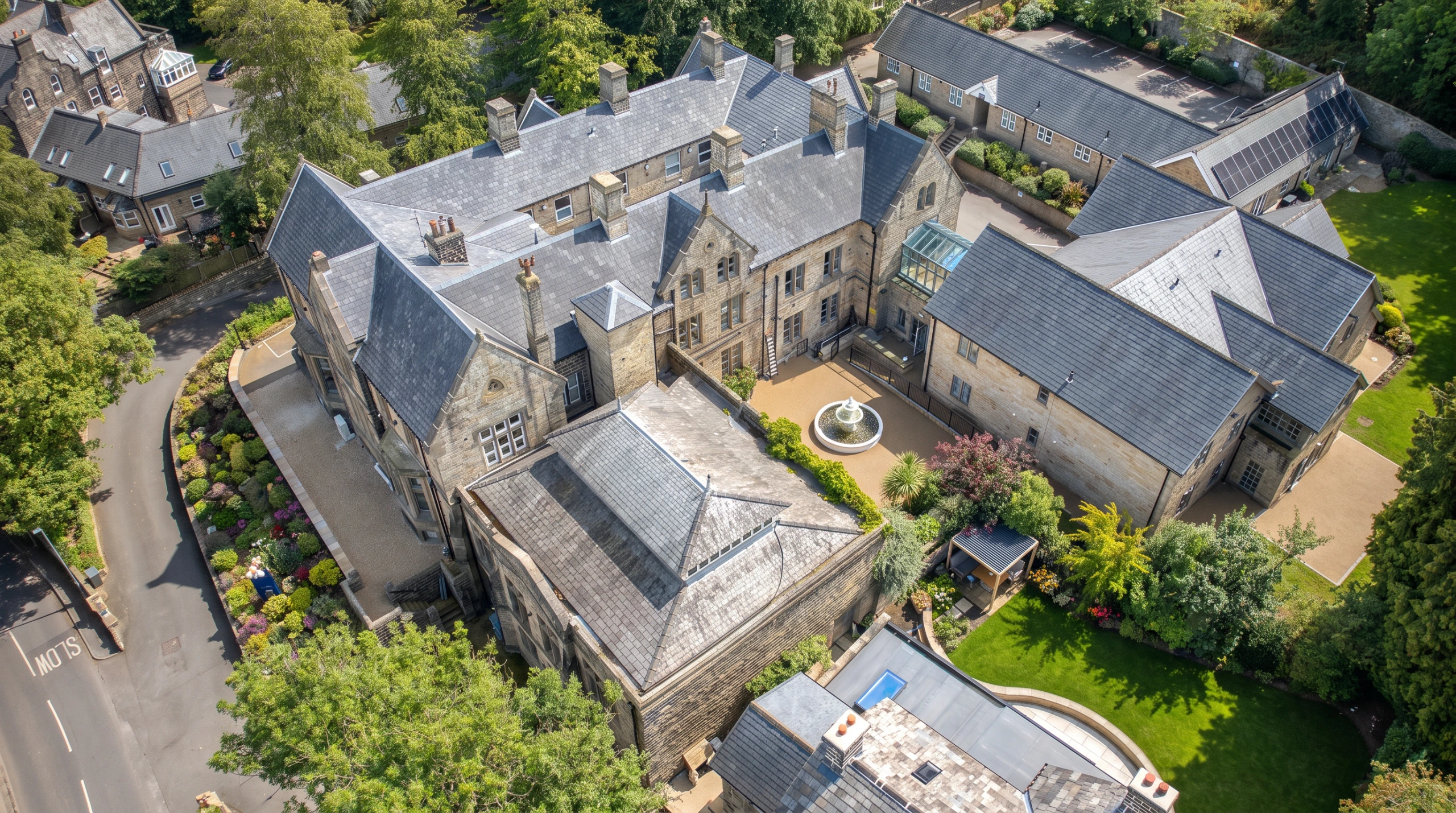 Architectural design services for the refurbishment of a residential care home in Ilkley.
