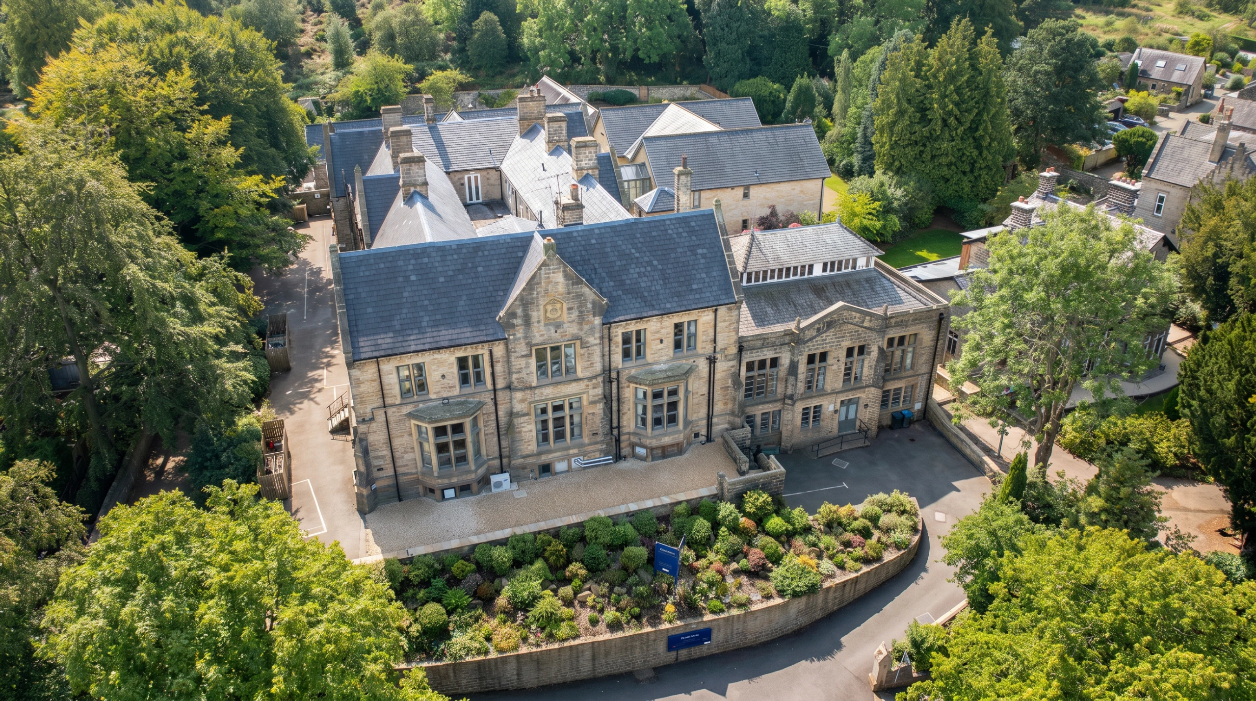 Architectural design services for the refurbishment of a residential care home in Ilkley.